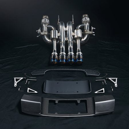 ZACOE Center Quad Exhaust Conversion Kit for McLaren 720S