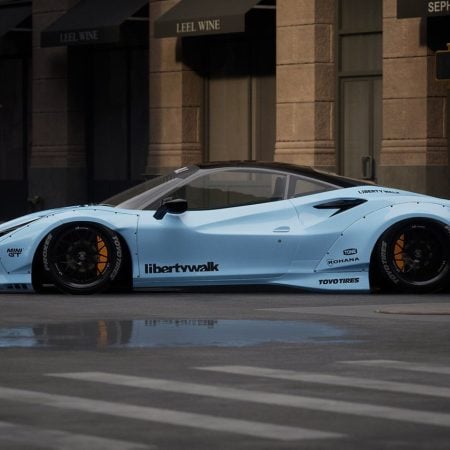 Liberty Walk LB-WORKS Side Diffusers for Ferrari F8 Tributo