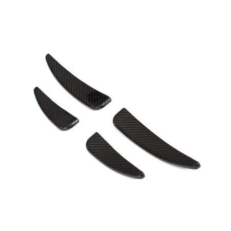 Exotic Car Gear Carbon Front Bumper Canards for 4S Audi R8 V10+ (facelift) [ECG-AUD-23R8C]