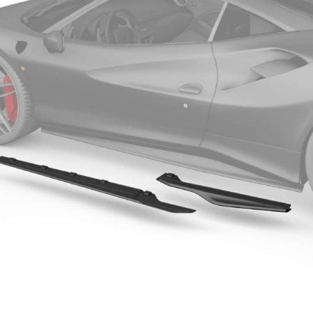 ZACOE Carbon Fiber Side Skirt Set for F142M Ferrari 488 GTB