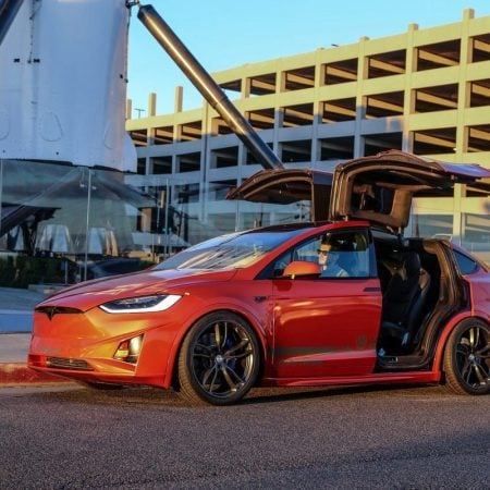Sports Dynamic Air Suspension Upgrade (Lowering) Kit for Model X (2015-2020)