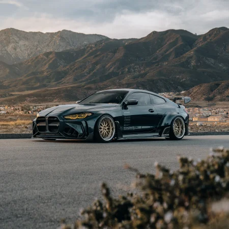 Jet Black Widebody BMW G82 M4 With Full ADRO Body Kit and Wheels